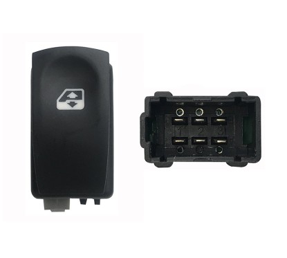 Interruttore Porta anteriore destro - posteriore per Renault Clio, Modus e Modus/Grand Modus e altri modelli RNI76006 -