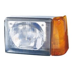 Proiettore F1055D Fiat Panda Dx.arancio As/H4 327001055