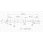 Molla A Gas Portellone posteriore destro/Sinistro per Peugeot 207 GSR6086.00