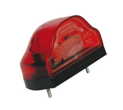 Fanale Targa destro/Sinistro Rosso Regpoint (12/24V) 74505200 - 44-74505200 - 44-74505200