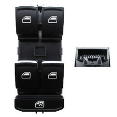 Blocco 4 Interruttori Porta anteriore per Cupra Formentor, Seat Ateca e Volkswagen Golf (VIII) e altri modelli VKP76004 -