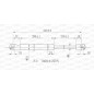 Molla A Gas Portellone posteriore destro/Sinistro per Mercedes Classe B (W245) e Classe B (W246) GSR6180.00