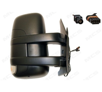 Ret Manuale destro C/Antenna (B.corto) Iveco Daily dal 2006 337012594