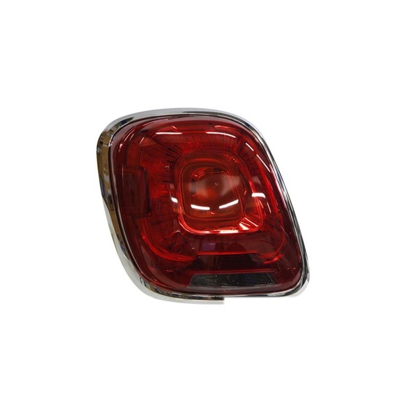 Fanale posteriore sinistro (Cornice Satinata) 500X Trekking dal 2014 per Fiat 500X (334) 10418900