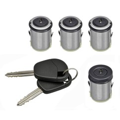 Kit Cilindretti Porte anteriore destro+Sinistro / Porta Scorrevole per Citroen Jumpy, Fiat Scudo e Peugeot Expert AL801221 -