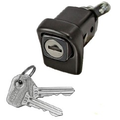 Maniglia Porta Esterna anteriore sinistro Nera (Con Chiave) 1982- per Fiat Panda AL80281 - 31-AL80281 - 31-AL80281