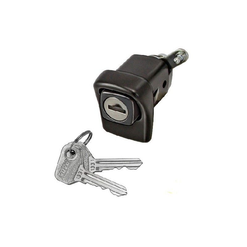 Maniglia Porta Esterna anteriore sinistro Nera (Con Chiave) 1982- per Fiat Panda AL80281