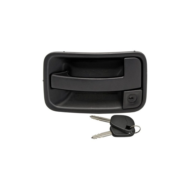 Maniglia Esterna Porta Scorrevole destro Nera (Con Serratura e Chiave) per Citroen Jumpy, Fiat Scudo e Peugeot Expert AL80506