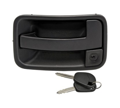 Maniglia Esterna Porta Scorrevole destro Nera (Con Serratura e Chiave) per Citroen Jumpy, Fiat Scudo e Peugeot Expert