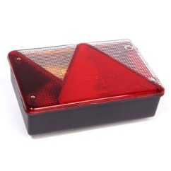 Fanale Aspock Multipoint IV sinistro (Posizione/Stop/Freccia/Targa/R.nebbia) 102256