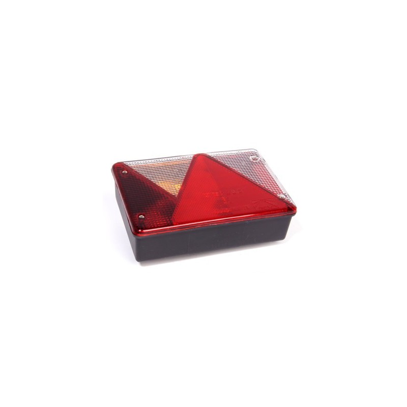 Fanale Aspock Multipoint IV sinistro (Posizione/Stop/Freccia/Targa/R.nebbia) 102256
