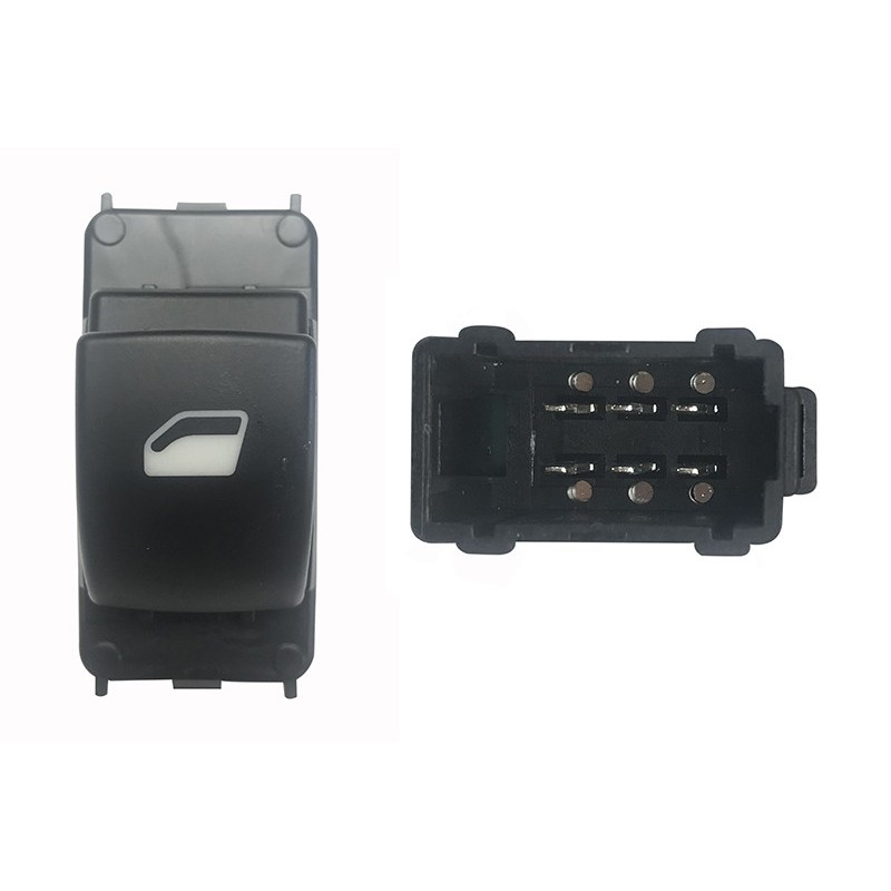 Interruttore Porta anteriore sinistro/Destro (Connettore Nero) per Citroen Berlingo, Peugeot Partner e Ranch/Partner CTI76002