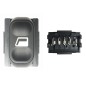 Interruttore Porta anteriore sinistro/Destro (Connettore Nero) (5 Pin) per Citroen Berlingo e Peugeot Ranch/Partner CTI76004