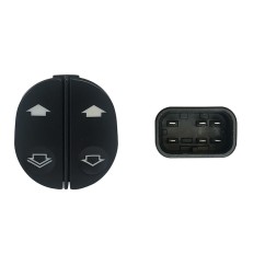 Blocco Porta anteriore sinistro C/Comfort (6 Pin) per Ford Fiesta (MK4) e Fiesta (MK5) FRB76004 - 31-FRB76004 - 31-FRB76004