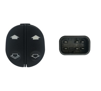 Blocco Porta anteriore sinistro C/Comfort (6 Pin) per Ford Fiesta (MK4) e Fiesta (MK5) FRB76004 - 31-FRB76004 - 31-FRB76004