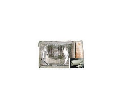 Proiettore F1351 As.Fiat Panda El.bianco destro dal 1998 325401351 - 30-325401351 - 30-325401351