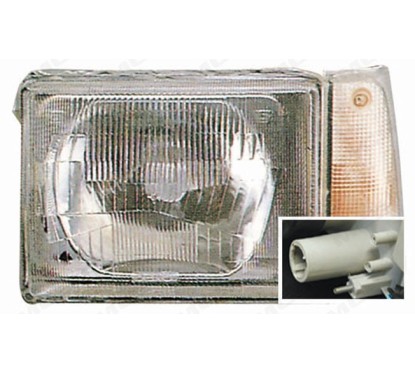 Proiettore F1351 As.Fiat Panda El.bianco destro dal 1998 325401351