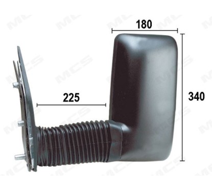 Retrovisore 30548 Manuale Braccio Lungo per Iveco Daily 335030548