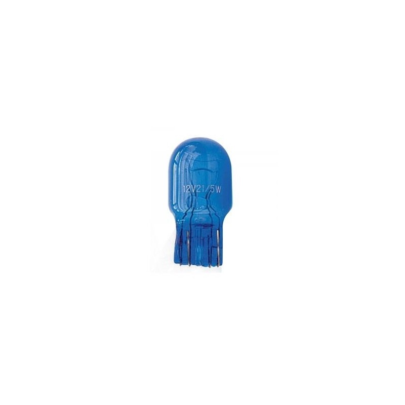 Lampada T20 - 12V - 21W Blu Originale (Conf.2 Pz) 39396