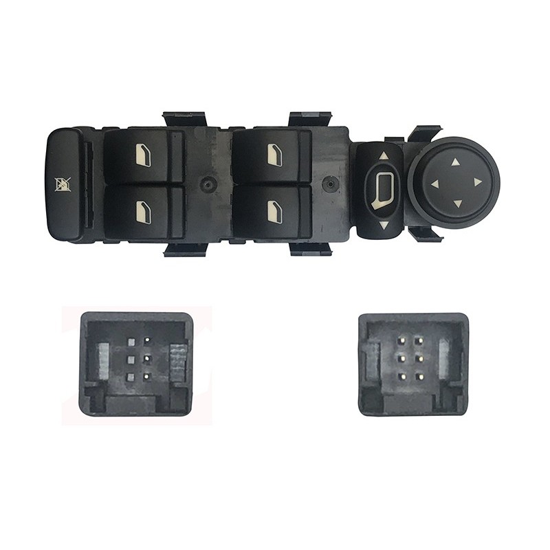 Blocco Interruttori Porta anteriore sinistro (9 Pin) per Citroen C4 PGB76001