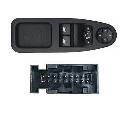 Pulsantiera Porta anteriore sinistro C/Comfort (13 per Citroen Jumpy, Jumpy-Space Tourer e Fiat Scudo e altri modelli