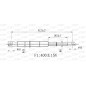 Molla A Gas destro/Sinistro Portellone posteriore (400N L.411MM) per Bmw 1 (E87) e 1 (E87N) BM1209055