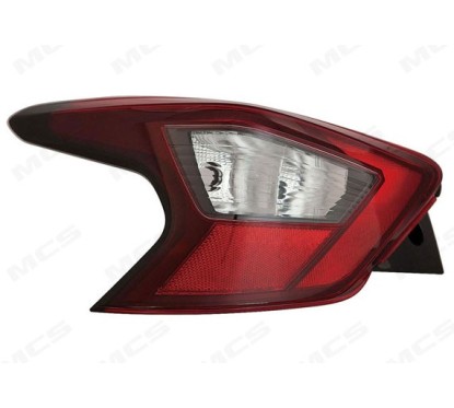 Sinistra,Fanale posteriore,Senza Portalampada (Gru per Nissan Micra (K14) 321016