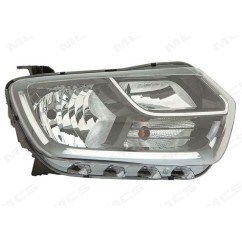 Proiettore destro Elett. Led Dacia Duster dal 2018 H7 H1 PY21W 321505 - 30-321505 - 30-321505