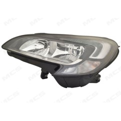 Proiettore sinistro (H7 Led PSY24W) Elett. con motore Corsa dal 201419 per Opel Corsa E 322103 - 30-322103 - 30-322103
