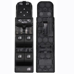 Pulsantiera Porta anteriore sinistro (4 Interruttori) per Renault Kadjar, Megane e Scenic-Grand Scenic e altri modelli