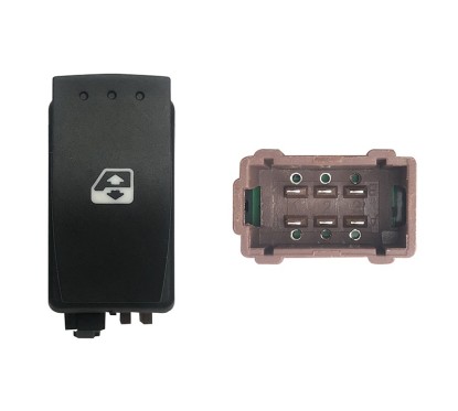 Interruttore Porta anteriore destro (6 Pin) per Renault Trafic RNI76005 - 31-RNI76005 - 31-RNI76005