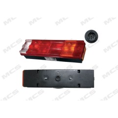 Fanale posteriore destro (Con Luce Targa) (8 Pin) (Mod.cassone) Sprinter dal per Mercedes Atego e Sprinter (901_902)
