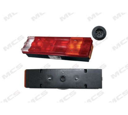 Fanale posteriore destro (Con Luce Targa) (8 Pin) (Mod.cassone) Sprinter dal per Mercedes Atego e Sprinter (901_902) 326602296