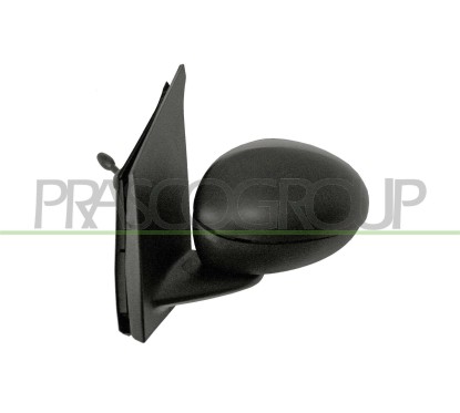 Retrovisore sinistro A Cavi-Nero-Convesso/Crom. per Citroen C1, Peugeot 107 e Toyota Aygo CI2017114