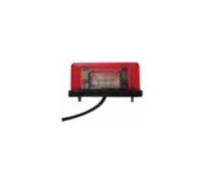 Fanale Targa Rosso Led 24507480 - 44-24507480 - 44-24507480