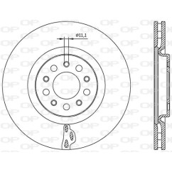 Disco Freno BDA2562.20 - 80-BDA2562.20 - 80-BDA2562.20
