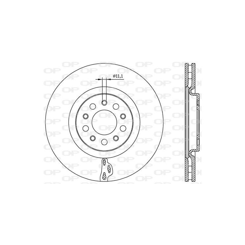 Disco Freno BDA2562.20