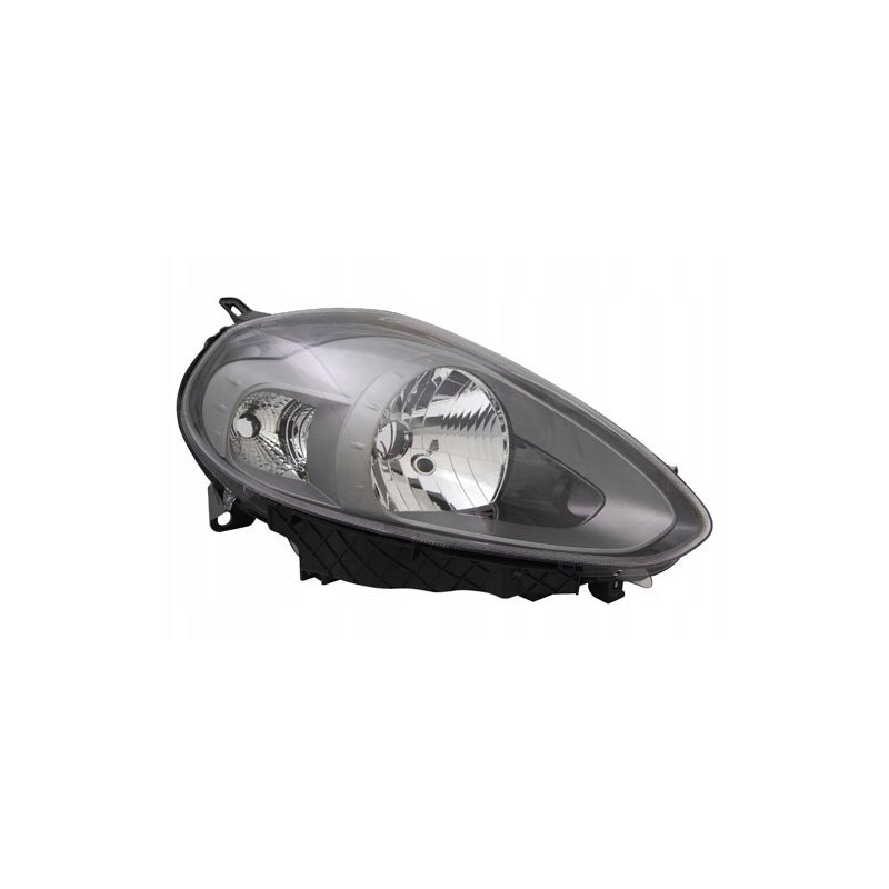 Proiettore destro (H4) (C.nero) Fiat Punto Evo dal 2009 anche per Fiat Punto (199) 327004278