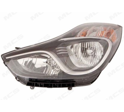 Proiettore destro (H7+H7) (C/Cromato) con motore dal 2010 per Hyundai IX20 327004838