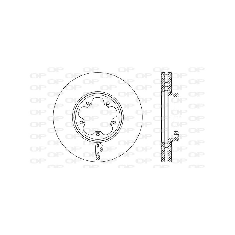 Disco Freno BDA2738.20