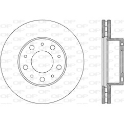 Disco Freno BDA2801.20 - 80-BDA2801.20 - 80-BDA2801.20