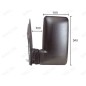 Retrovisore 30542 Manuale Braccio Corto per Iveco Daily 335030542