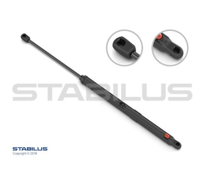 Molla A Gas - (Cofano) (Sinistro) C dal 200006 per Mercedes Classe C (W203) e Clk (W209) 3477XW