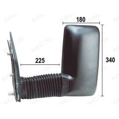 Retrovisore 30547 Manuale Braccio Lungo per Iveco Daily 335030547 - 30-335030547 - 30-335030547