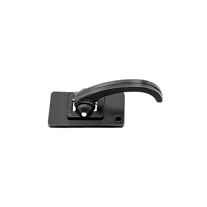 Maniglia Interna anteriore/Posteriore destro o sinistro Nera (1 Foro Serraggio) per Fiat 127, 128 e 131 e altri modelli AL6016C