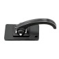 Maniglia Interna anteriore/Posteriore destro o sinistro Nera (1 Foro Serraggio) per Fiat 127, 128 e 131 e altri modelli AL6016C