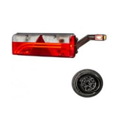 Fanale posteriore destro Europoint III (24V) (Conn. 7 Pin) (Posizione + Ingombro Led) 74410200