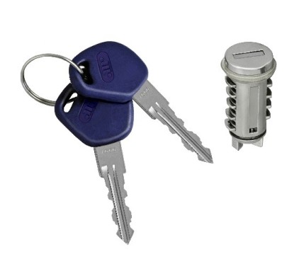 Blocchetto con Chiave Porte Anteriori/Portellone per Fiat Punto (176) AL801016 - 31-AL801016 - 31-AL801016