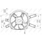 Ventola Radiatore Mitsubishi 47554