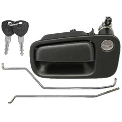 Maniglia Porta Esterna anteriore destro Nera (Con Chiave) per Lancia Y (840A) AL80424 - 31-AL80424 - 31-AL80424
